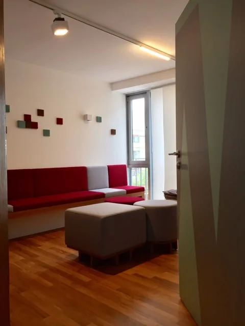 Wartezimmer Sitzecke