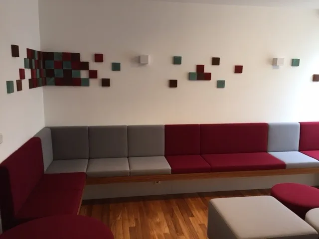 Wartezimmer der Praxis